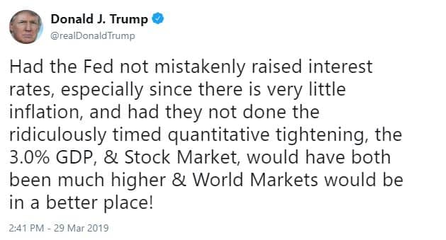 trump federal reserve commentary trump federal reserve commentary